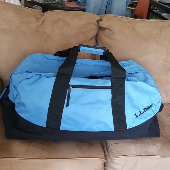 Ll Bean Adventure Nylon Duffle Bag 